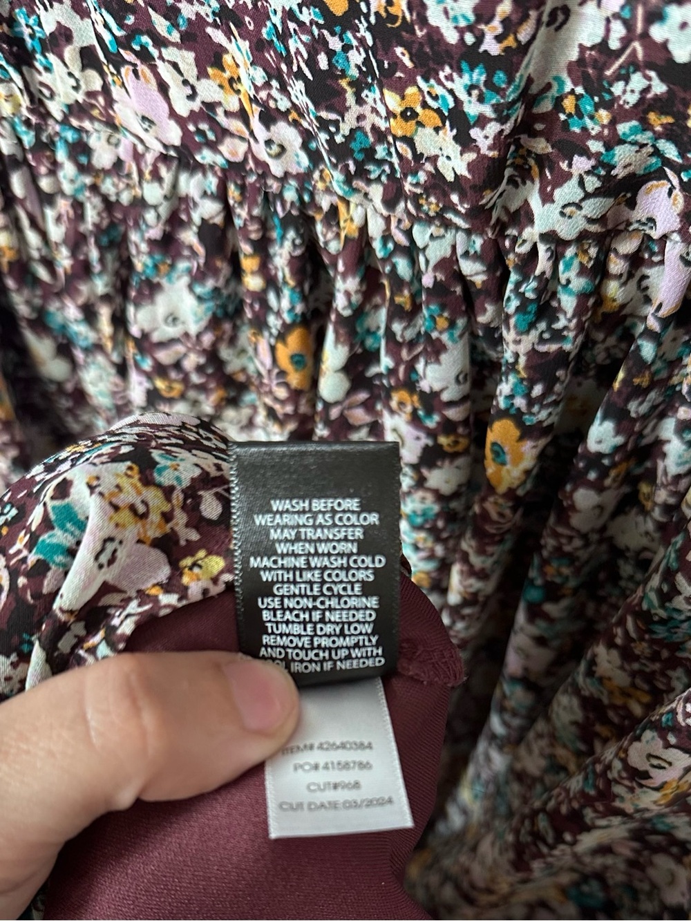 Torrid Chiffon Sleeveless Tiered Floral Midi Dress Size 1 - Picture 6 of 15